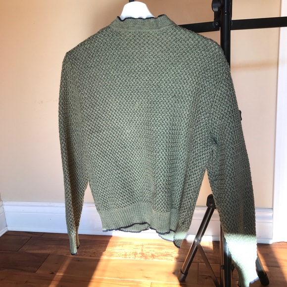 KNIT FLOWER CARDIGAN - Picture 5 of 9